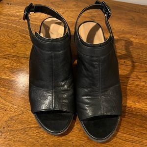 GUC Franco Sarto sling back open toe